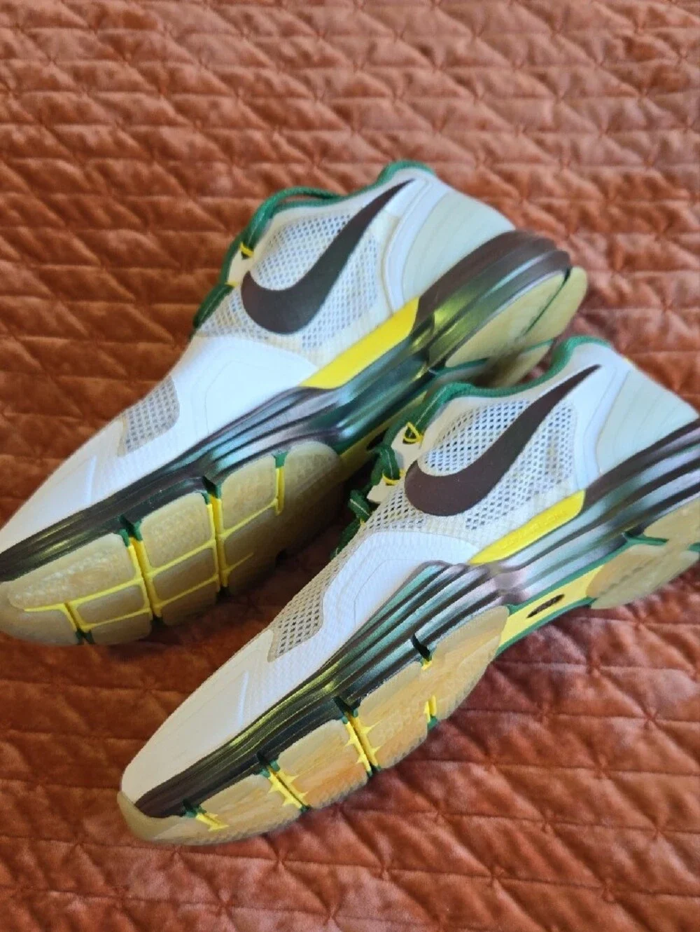 Nike LUNAR TR1 OREGON DUCKS 574266-103 Mens 12 Xlnt.cond.orig.